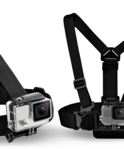 ACTIONCAMS 2 IN 1 CHEST STRAP MOUNT + HEAD STRAP MOUNT