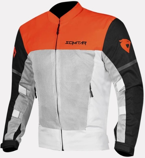 SCIMITAR METRO JACKETS V2: Orange - Suzuki Motorcycles Riding Store