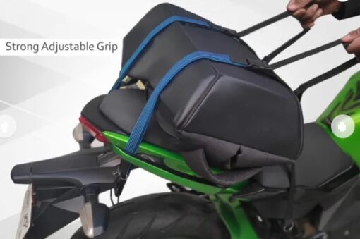 GRAND PITSTOP MOTORBIKE LUGGAGE BUNGEE STRAP SET OF 2 - Image 2