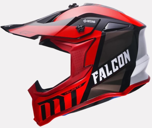 MT FALCON WARRIOR C5 GLOSS HELMETS: Pearl Red - Suzuki Motorcycles