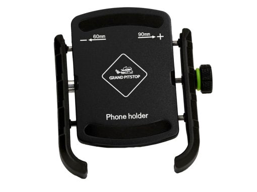 GRAND PITSTOP JAW GRIP M8 MOBILE HOLDER MOUNT: Black or Blue or Silver or Red (Without Charger) - Image 3