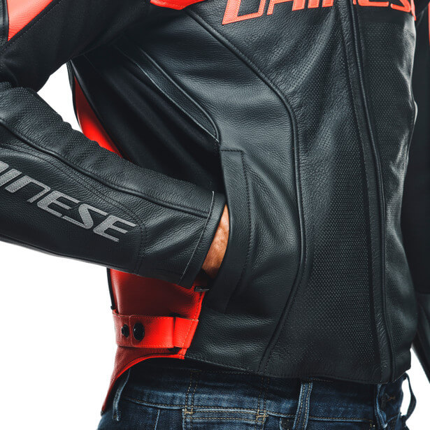 Dainese Maverick Leather Jacket - Black | Motorcycle Jackets | Bike Stop UK