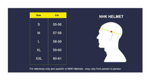 NHK K5R SOLID MATT MOTORCYCLE HELMETS: Black - Image 5