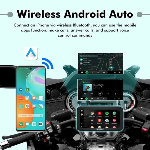 SIMTAC MOTORCYCLE NAVIGATION SYSTEM – M6DT - Image 2